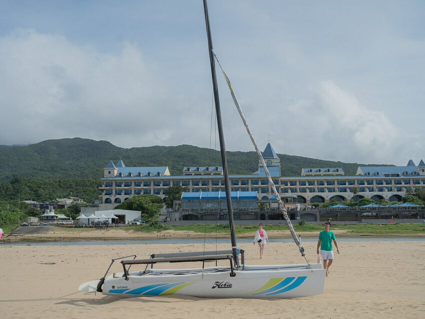 福隆沙雕藝術季 》LINE FRIENDS 明星沙雕主題、粉 DSC03550