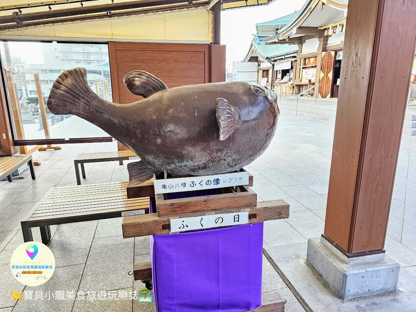 日本[旅遊]日本 山口縣 下關 龜山八幡宮 起源於唐貞觀時期的古老神社 日本最大花崗岩鳥居 登上神社上還可欣賞遠