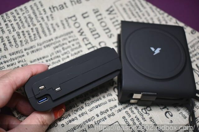 行動電源推薦 | 【YOMIX優迷】八合一自帶線22W三孔快充10000mAh可拆插頭行動電源(PD/QC快充/電量顯示/MagSafe/自帶雙線/iWatch磁吸充/超能充） -  就是這樣。吃喝玩