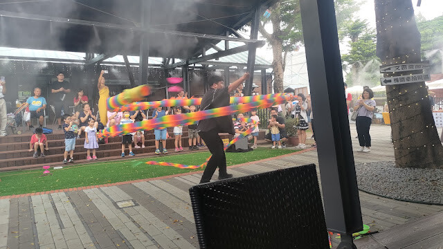 戶羽機關車園區 - 街頭藝人