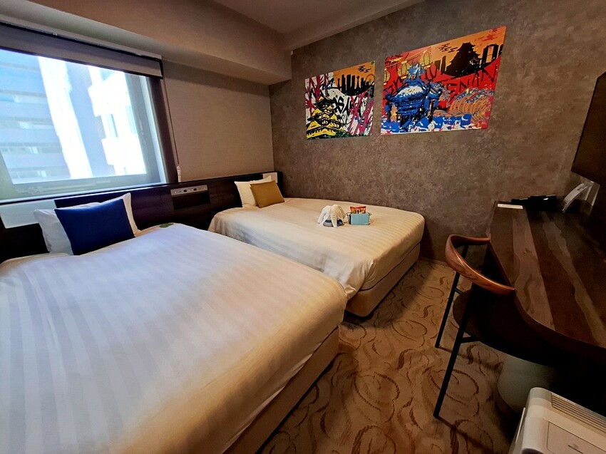 捷絲旅 大阪心齋橋｜美式風格塗鴉網美牆 超chill｜免費無