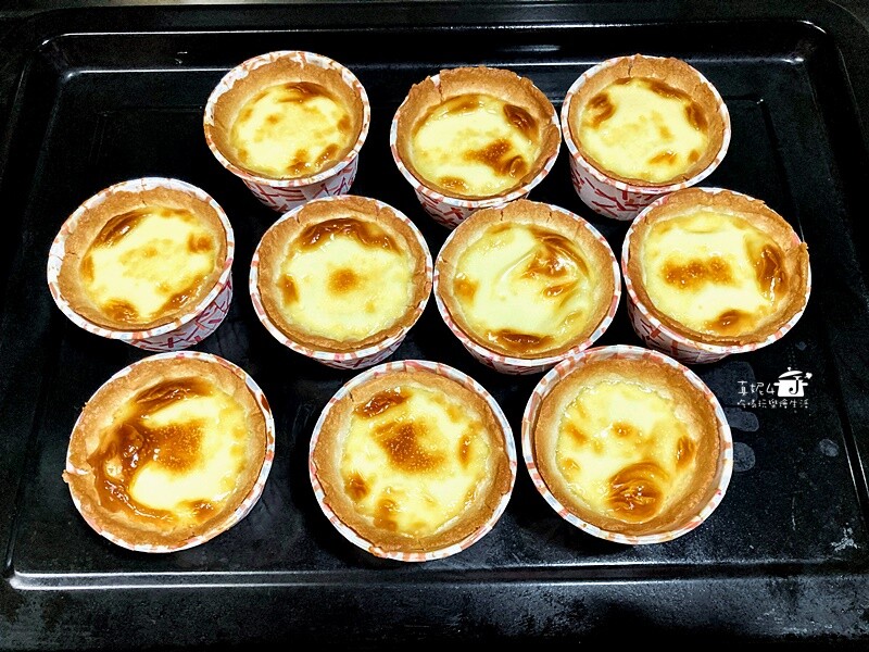 烘焙筆記│德式布丁塔，雞蛋和鮮奶油的蛋奶液比例