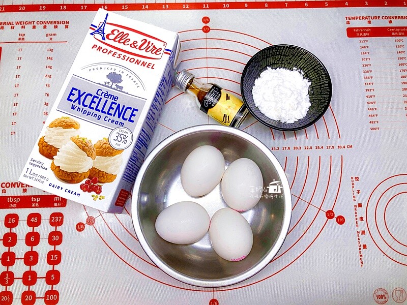 烘焙筆記│德式布丁塔，雞蛋和鮮奶油的蛋奶液比例