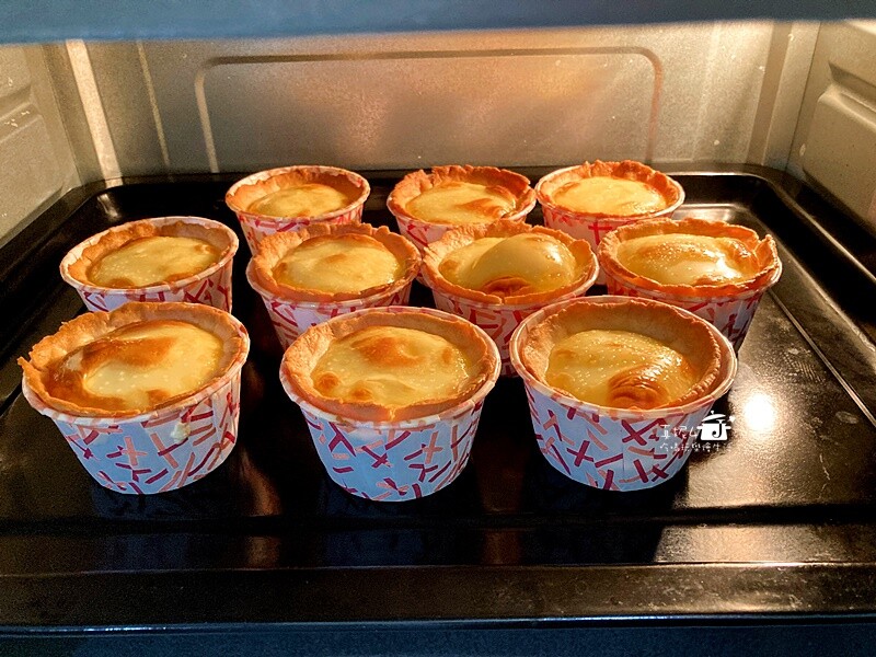 烘焙筆記│德式布丁塔，雞蛋和鮮奶油的蛋奶液比例