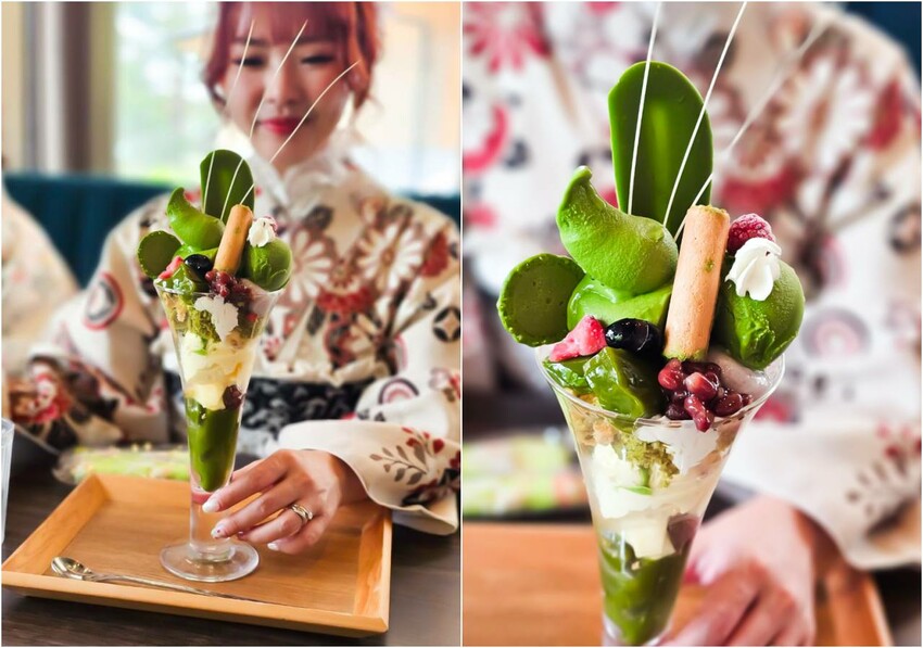 日本French cafe CHASEN 高台寺｜打開蒲島太郎的龍宮寶盒！超夢幻抹茶甜點玉手箱