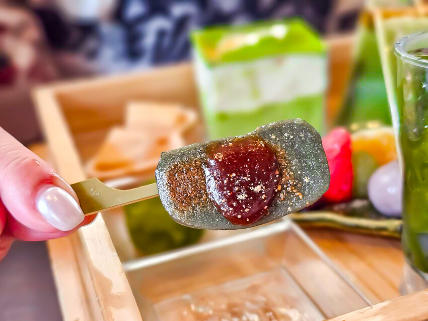 日本French cafe CHASEN 高台寺｜打開蒲島太郎的龍宮寶盒！超夢幻抹茶甜點玉手箱