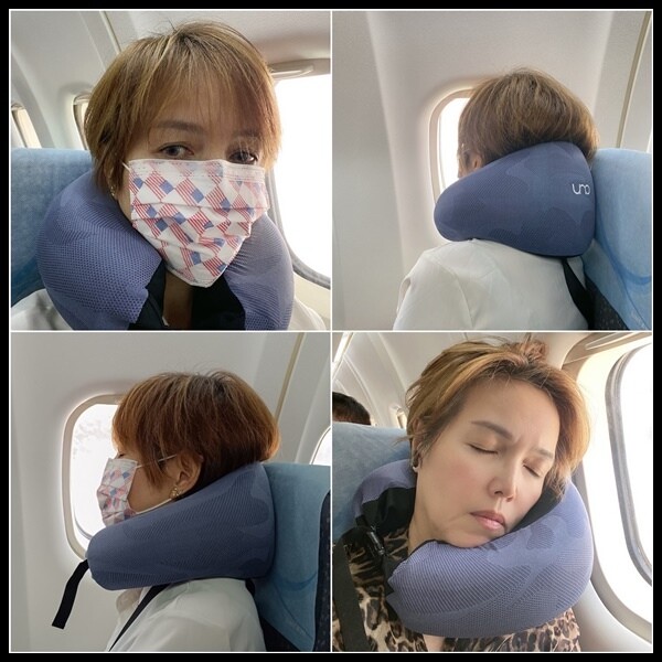 【飛機枕/旅行頸枕推薦】『UNO KNIT織麻枕 』 親膚細