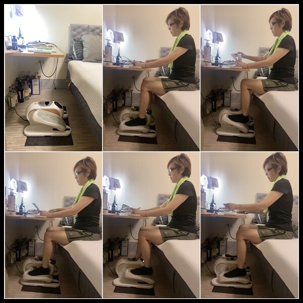 居家運動推薦【Easy Go電動循環健走享走機】不需安裝，快