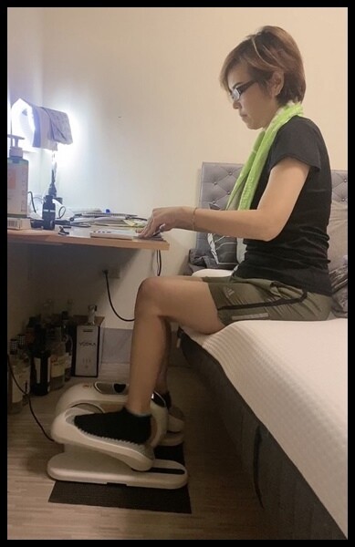 居家運動推薦【Easy Go電動循環健走享走機】不需安裝，快