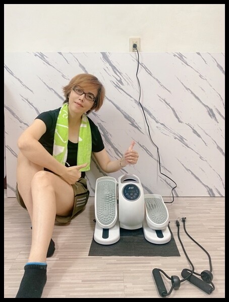 居家運動推薦【Easy Go電動循環健走享走機】不需安裝，快