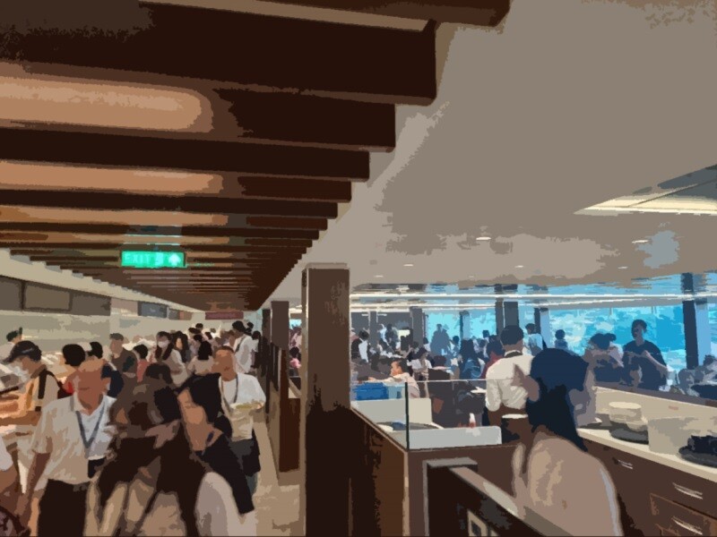 五天四夜郵輪日記:地中海榮耀號初體驗 day1