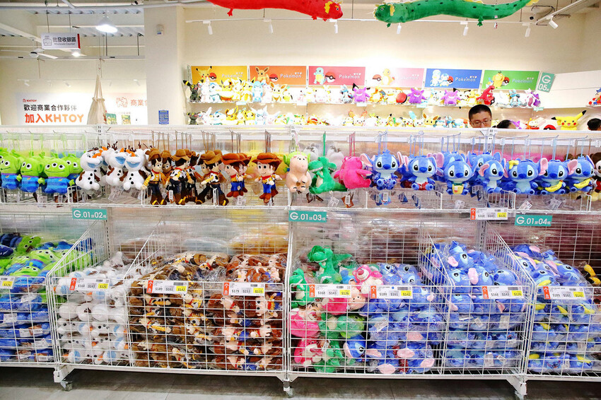 嘉義KHTOY絨毛玩偶旗艦館，正版授權絨毛玩偶專賣店，超過1