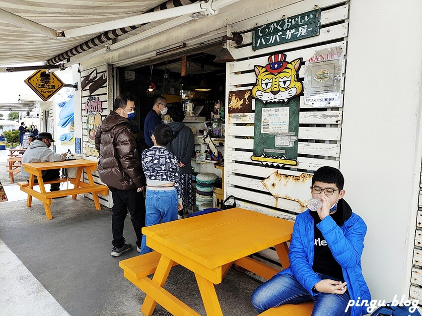 日本氾濫漢堡|沖繩瀨長島美食 一口無法掌握的漢堡 氾濫到了極致