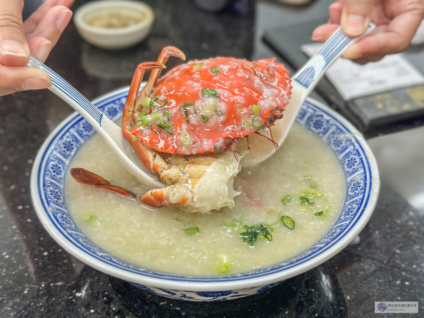 澳門美食、六記粥麵，79年老店的水蟹粥與蝦子麵！