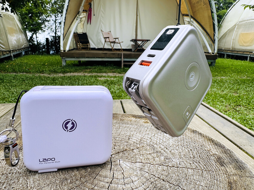 【LaPO】旅行出遊必備好物開箱│超進化八合一無線快充行