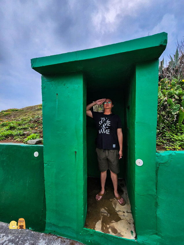 澎湖縣馬公市馬公金龜頭砲臺文化園區，鎮守馬公港的要塞，每日限額參觀的「戰役密道」有夠浮誇