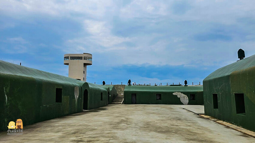 澎湖縣馬公市馬公金龜頭砲臺文化園區，鎮守馬公港的要塞，每日限額參觀的「戰役密道」有夠浮誇