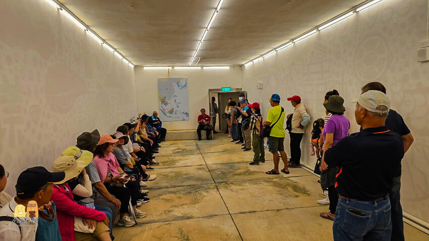 澎湖縣馬公市馬公金龜頭砲臺文化園區，鎮守馬公港的要塞，每日限額參觀的「戰役密道」有夠浮誇