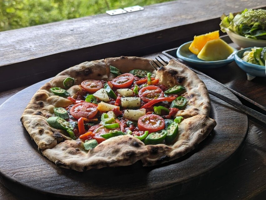 【沖繩美食】山の茶屋・楽水|沖繩南部最棒的海景餐廳