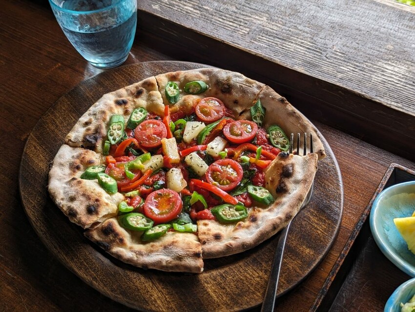 【沖繩美食】山の茶屋・楽水|沖繩南部最棒的海景餐廳