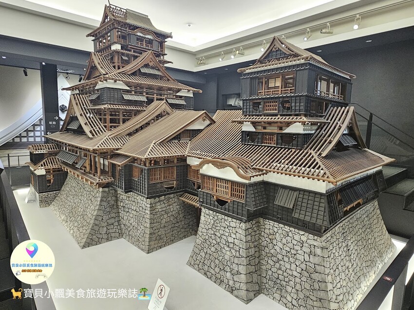 日本[旅遊]日本 熊本 熊本城 百大名城同時也是日本三大名城 登上天守閣 欣賞遼闊的熊本市景