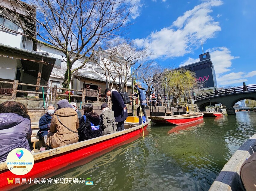 日本[旅遊]福岡 乘坐小舟悠遊柳川 欣賞獨特美景 不時船夫還會有唱經典童謠 悠閒享受難得自在時光~下船後周邊景