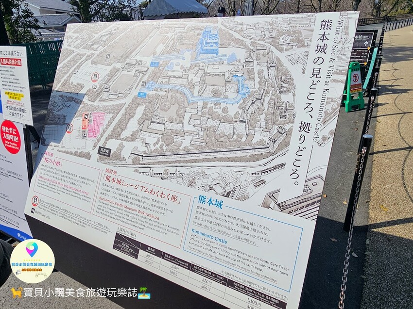 日本[旅遊]日本 熊本 熊本城 百大名城同時也是日本三大名城 登上天守閣 欣賞遼闊的熊本市景