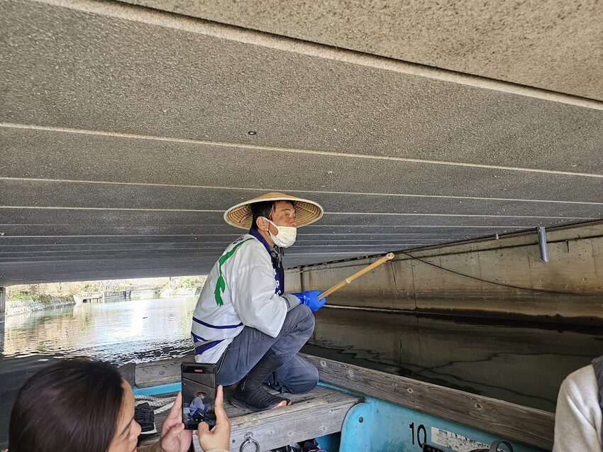 日本[旅遊]福岡 乘坐小舟悠遊柳川 欣賞獨特美景 不時船夫還會有唱經典童謠 悠閒享受難得自在時光~下船後周邊景