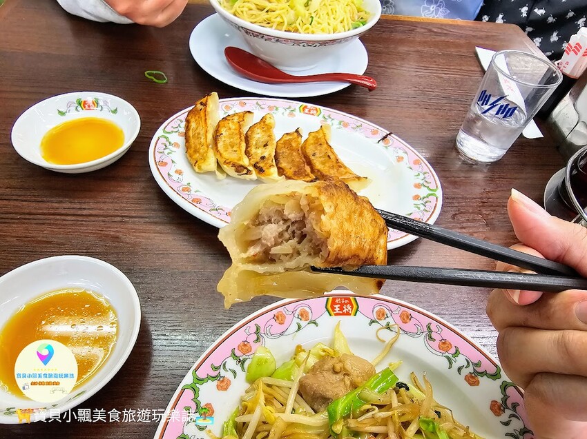 日本[食]日本 熊本 下通商店街 餃子の王將 新鮮的國產食材 料好實在 煎餃搭上沾醬 好吃不膩超對味