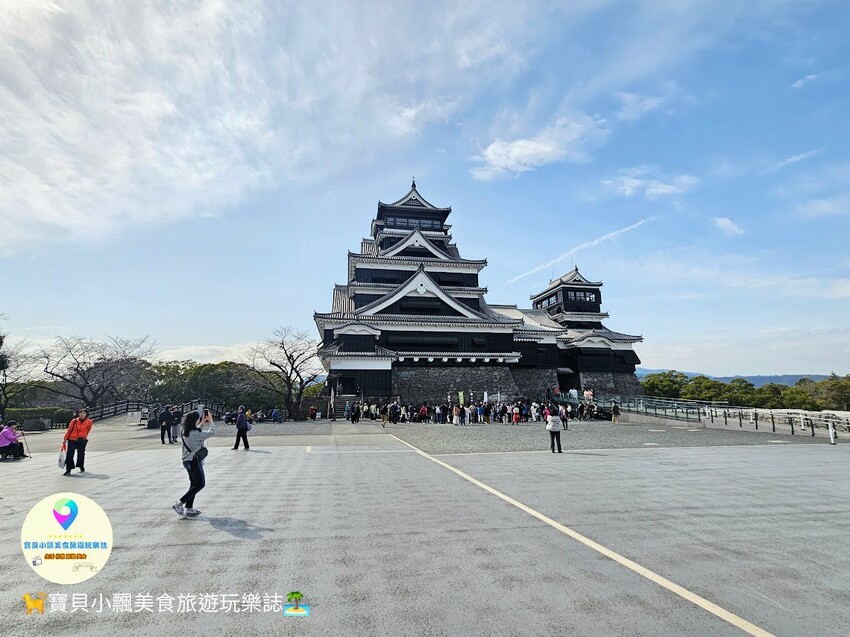 日本[旅遊]日本 熊本 熊本城 百大名城同時也是日本三大名城 登上天守閣 欣賞遼闊的熊本市景