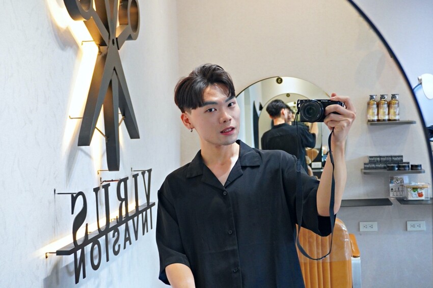 台中三七分韓系紋理燙！Virus hair salon逢甲店｜24h日夜間髮廊
