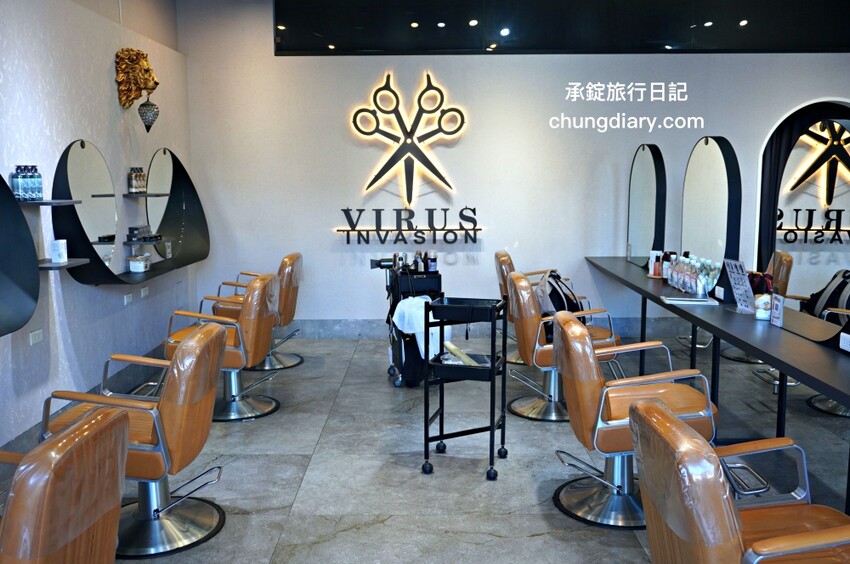台中三七分韓系紋理燙！Virus hair salon逢甲店｜24h日夜間髮廊