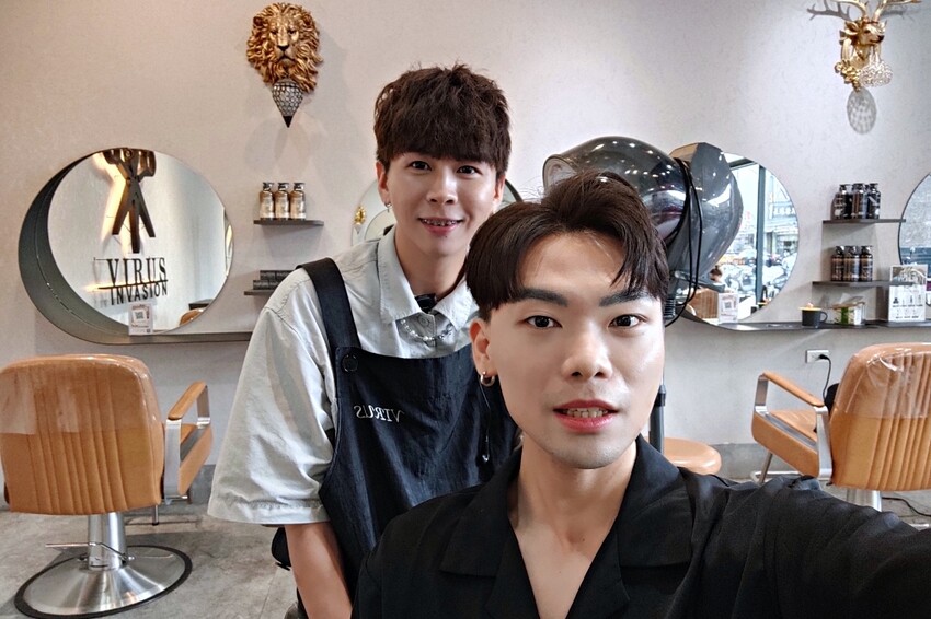 台中三七分韓系紋理燙！Virus hair salon逢甲店｜24h日夜間髮廊