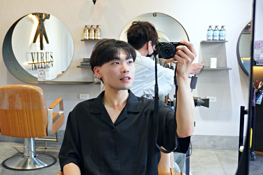 台中三七分韓系紋理燙！Virus hair salon逢甲店｜24h日夜間髮廊
