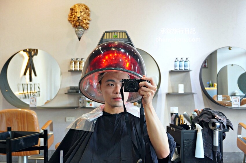 台中三七分韓系紋理燙！Virus hair salon逢甲店｜24h日夜間髮廊