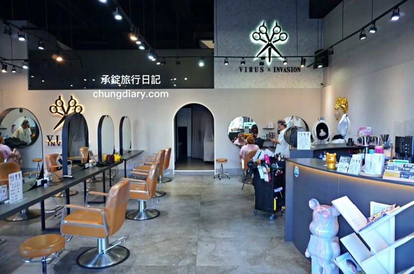 台中三七分韓系紋理燙！Virus hair salon逢甲店｜24h日夜間髮廊