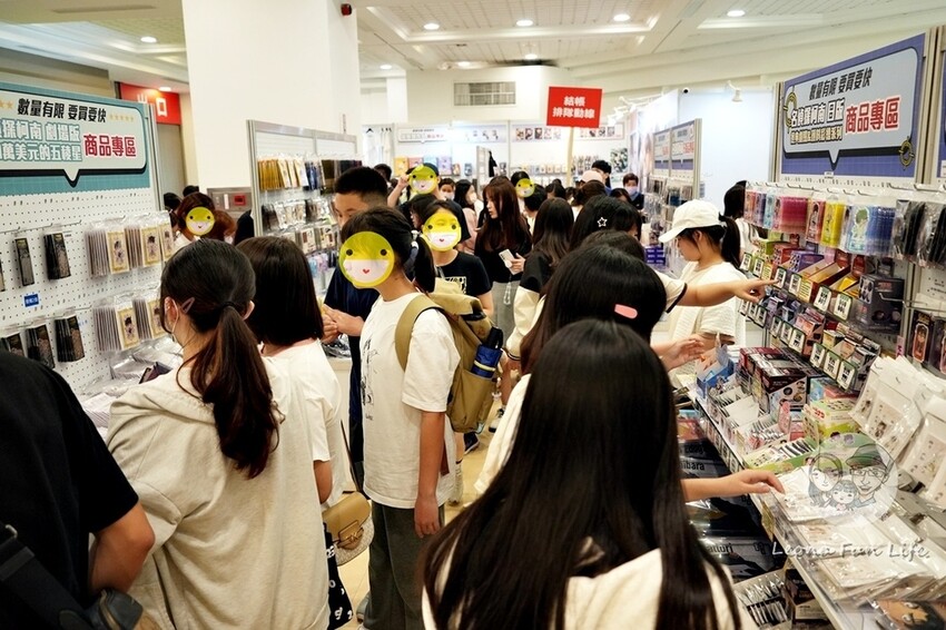 台中市北區2024中友動漫祭第二彈開跑!!3米高小海豹，還有名偵探柯南100萬美元的五陵星日版限量商品喔!