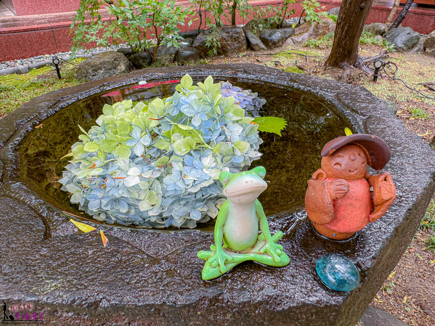 日本法輪寺｜東京日本–東京最美的花手水，依季節不同推出鏤空花卉御朱印