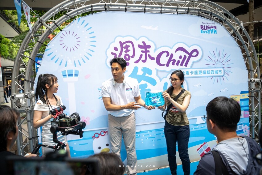 台北市信義區週末 Chill釜山～來香堤大道南段釜山Roadshow巿集逛逛吧，不用出國就能感受到釜山、VISIT BUSAN PASS、女王