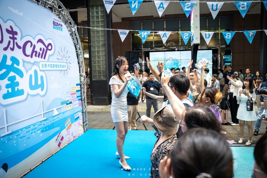 台北市信義區週末 Chill釜山～來香堤大道南段釜山Roadshow巿集逛逛吧，不用出國就能感受到釜山、VISIT BUSAN PASS、女王