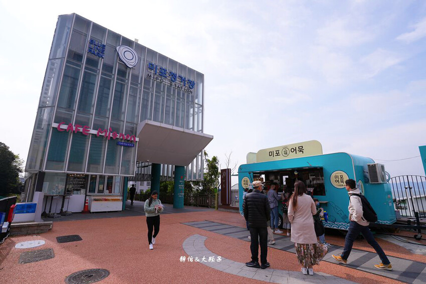 釜山海雲台藍線公園,海雲台天空膠囊列車,釜山美麗海岸風光一覽