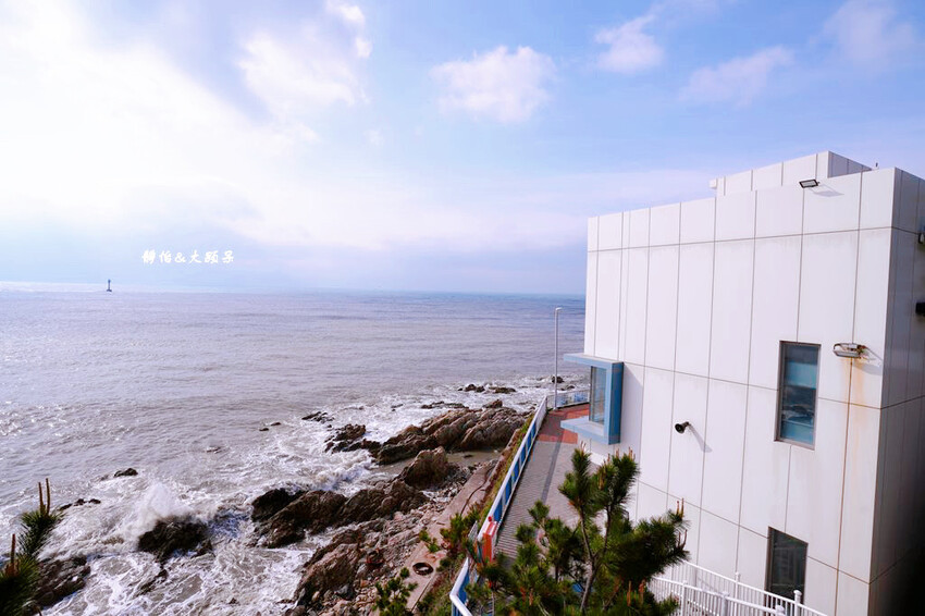 釜山海雲台藍線公園,海雲台天空膠囊列車,釜山美麗海岸風光一覽