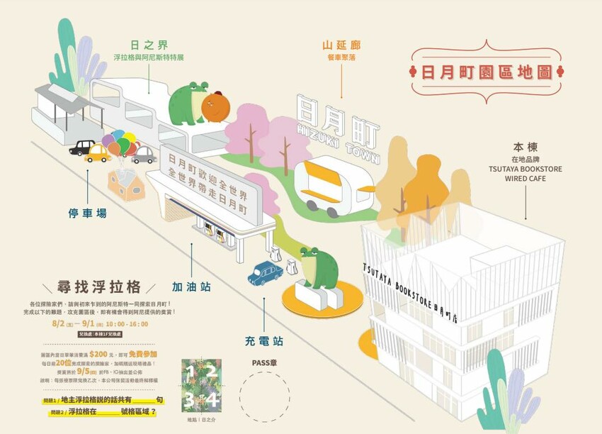 南投縣埔里鎮全台最美休息聚落”日月町複合式商場”暑假8/1日盛大開幕！絕美純白建築引進日本蔦屋書店、在地品牌以及東京