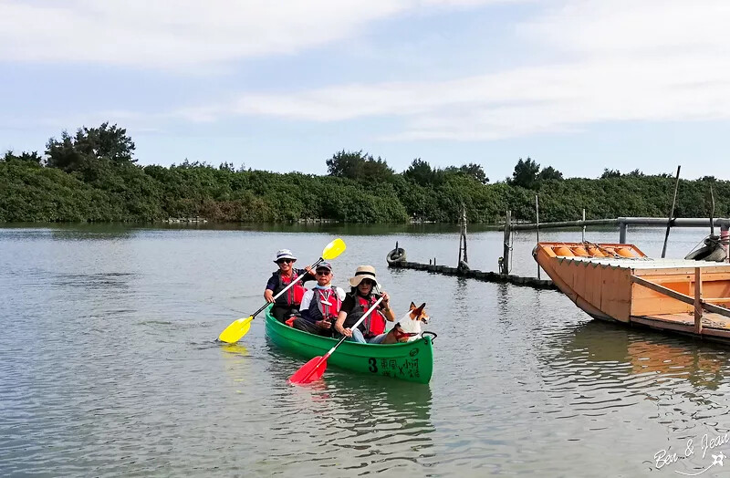 宜蘭縣五結鄉宜蘭五結一日遊》蘭陽溪口休閒農業區景點～精采獨木舟、蝦丸DIY 、釣蝦體驗，特色下午茶