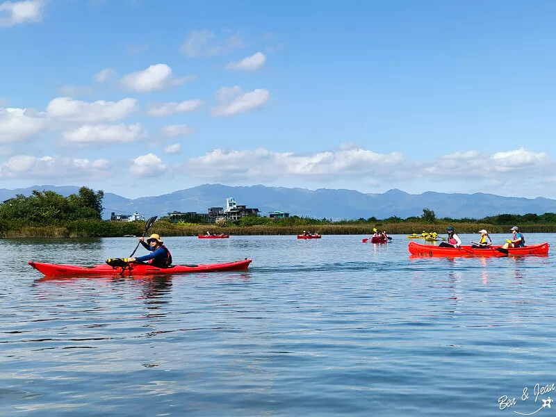 宜蘭縣五結鄉宜蘭五結一日遊》蘭陽溪口休閒農業區景點～精采獨木舟、蝦丸DIY 、釣蝦體驗，特色下午茶