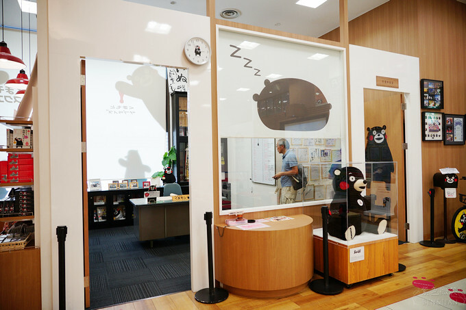 日本くまモン熊本熊本部長辦公室》萌萌的熊本熊逗趣好玩，部長辦公室人氣滿點 熊本縣必遊景點