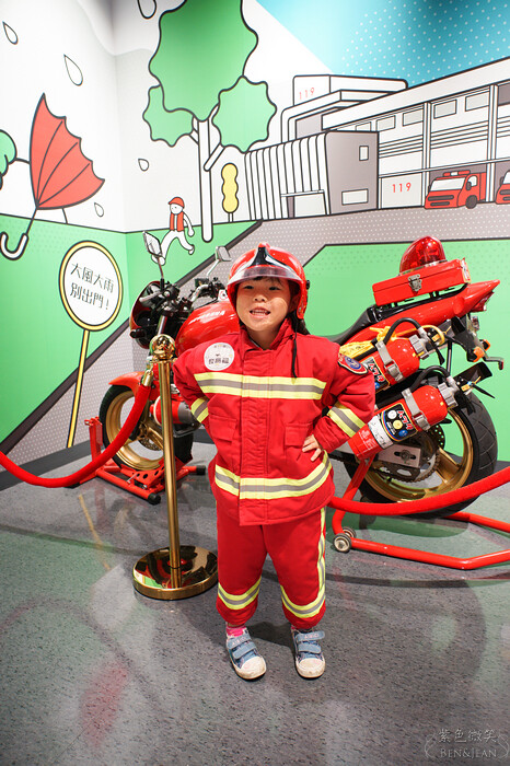 桃園市八德區桃園防災教育館》室內免費入場當一日小小消防員羅伊，多元的互動體驗、充滿了娛樂性與知識性