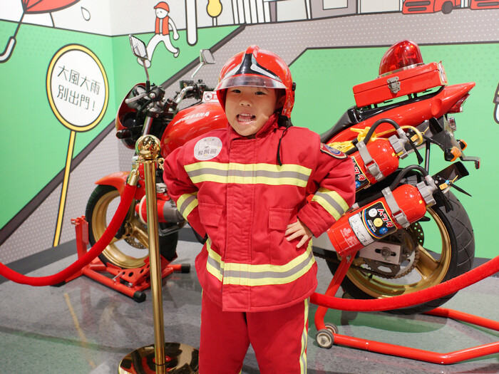 桃園市八德區桃園防災教育館》室內免費入場當一日小小消防員羅伊，多元的互動體驗、充滿了娛樂性與知識性