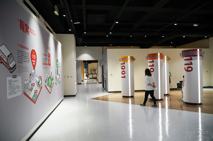 桃園市八德區桃園防災教育館》室內免費入場當一日小小消防員羅伊，多元的互動體驗、充滿了娛樂性與知識性