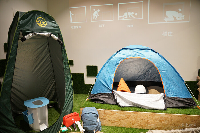 桃園市八德區桃園防災教育館》室內免費入場當一日小小消防員羅伊，多元的互動體驗、充滿了娛樂性與知識性